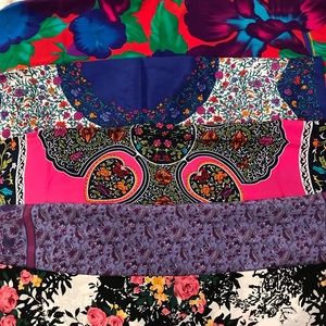 Estate lot of 20 vintage designer scarves square